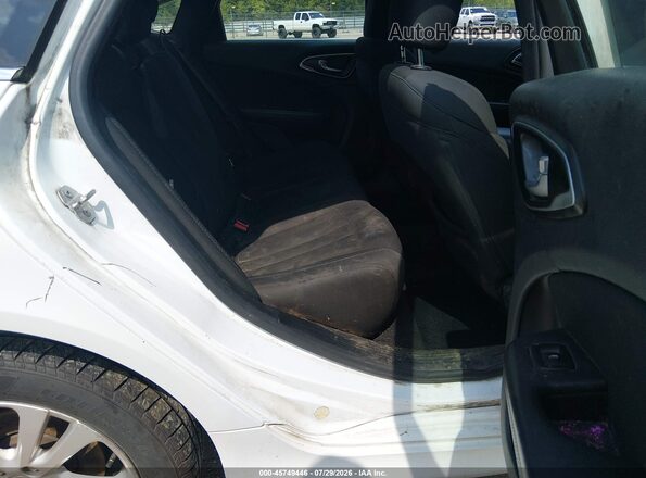 1C3CCCABXGN161723 2016 CHRYSLER 200 White Vista de la etiqueta del VIN