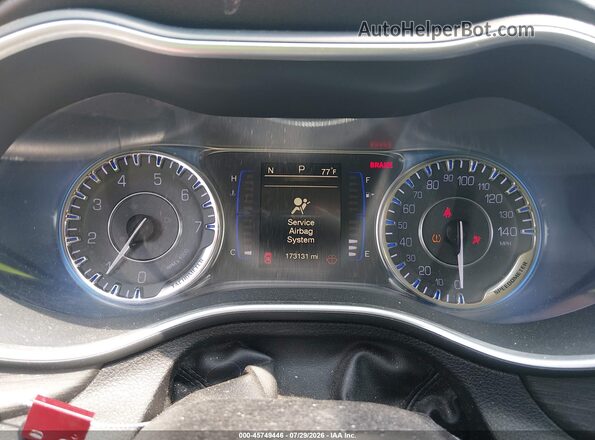 1C3CCCABXGN161723 2016 CHRYSLER 200 White Vista de los asientos traseros