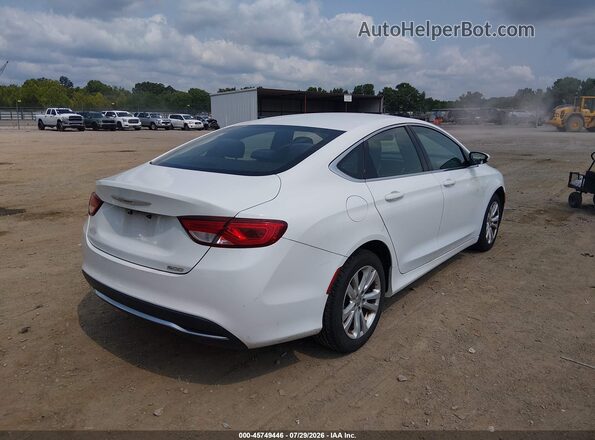 1C3CCCABXGN161723 2016 CHRYSLER 200 White Trasero derecho