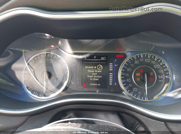 1C3CCCABXGN164525 2016 CHRYSLER 200 Gray Vista de los asientos traseros