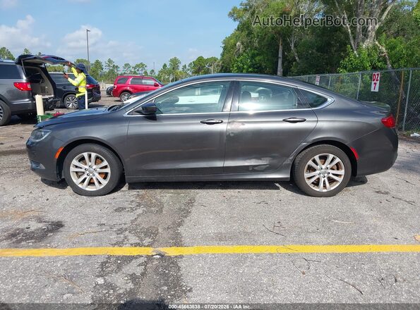 1C3CCCABXGN164525 2016 CHRYSLER 200 Gray Vista interior de 360 grados