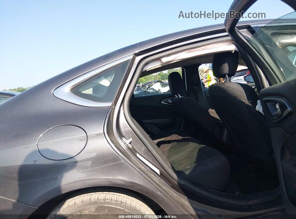 1C3CCCABXGN177453 2016 CHRYSLER 200 Black Вид наклейки з VIN-кодом