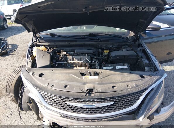 1C3CCCABXGN177453 2016 CHRYSLER 200 Black Вид ззаду