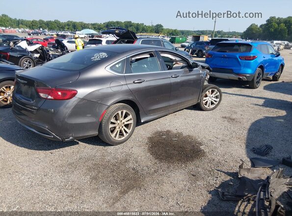 1C3CCCABXGN177453 2016 CHRYSLER 200 Black Задня права чверть