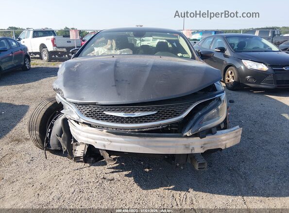 1C3CCCABXGN177453 2016 CHRYSLER 200 Black Вид задньої частини салону