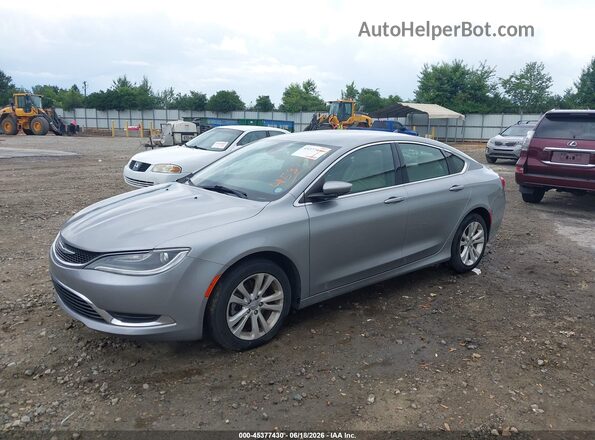 1C3CCCABXHN505262 2017 CHRYSLER 200 Gray Przód lewy