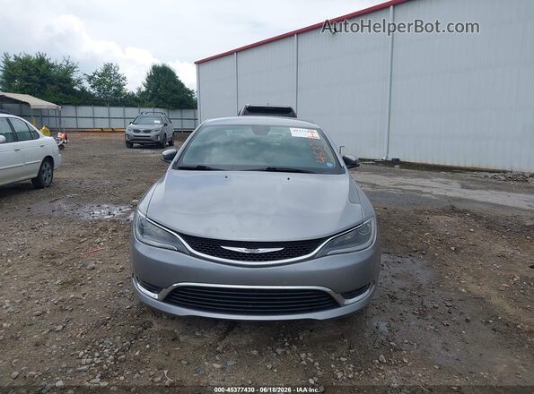 1C3CCCABXHN505262 2017 CHRYSLER 200 Gray Widok zestawu wskaźników