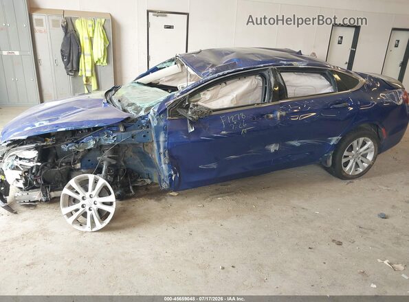 1C3CCCABXHN512115 2017 CHRYSLER 200 Blue Вид спереду
