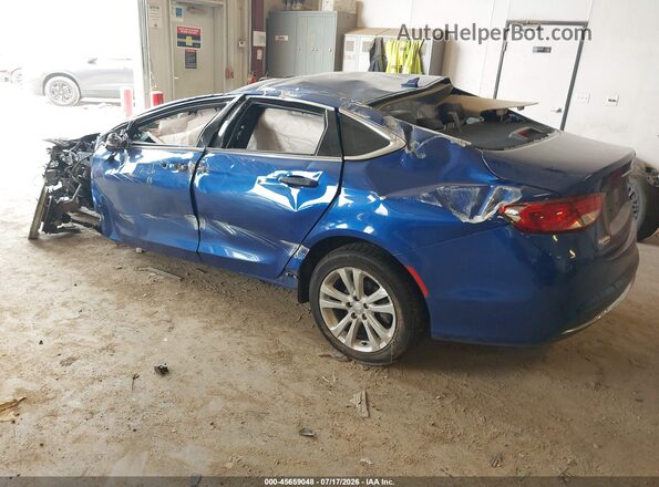 1C3CCCABXHN512115 2017 CHRYSLER 200 Blue Задня ліва чверть