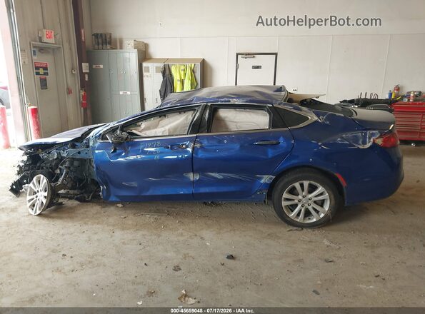 1C3CCCABXHN512115 2017 CHRYSLER 200 Blue Вид задньої частини салону