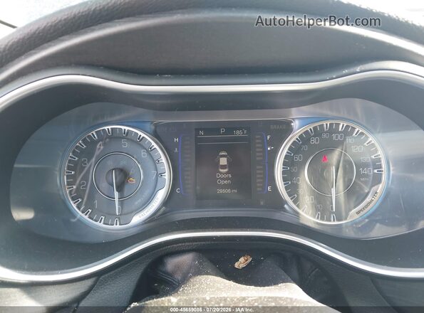 1C3CCCAG0GN106712 2016 CHRYSLER 200 Gray Հետևի նստատեղերի տեսք