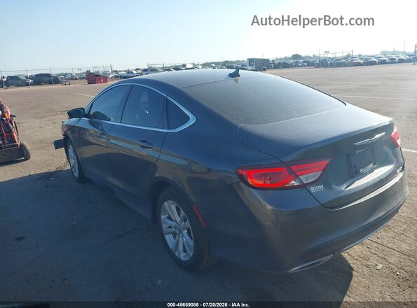 1C3CCCAG0GN106712 2016 CHRYSLER 200 Gray Հետևի ձախ