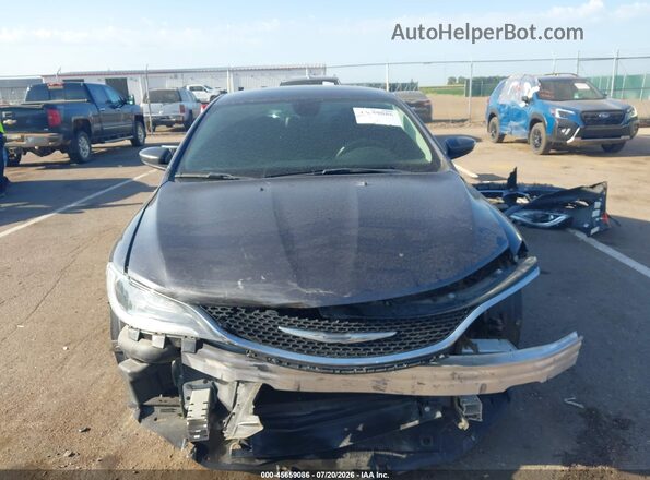 1C3CCCAG0GN106712 2016 CHRYSLER 200 Gray Սալոնի հետևի տեսք