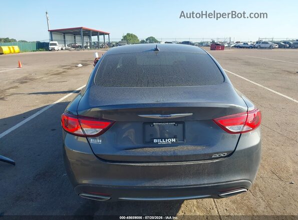 1C3CCCAG0GN106712 2016 CHRYSLER 200 Gray 