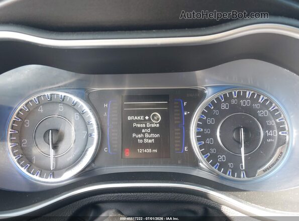 1C3CCCAG0HN510143 2017 CHRYSLER 200 Black Widok tylnych siedzeń