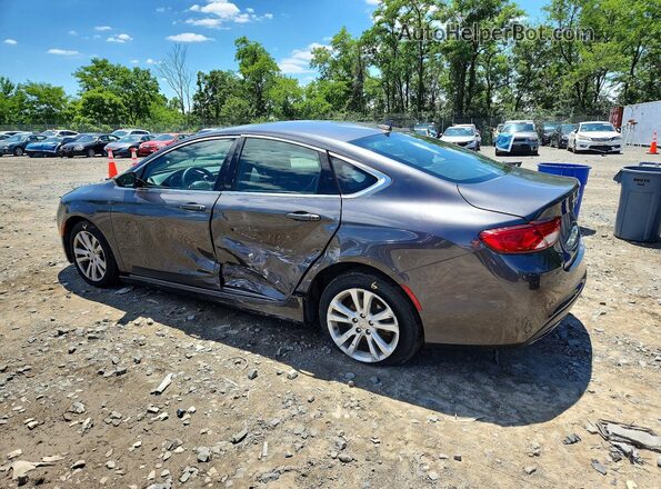 1C3CCCAG4GN194857 2016 CHRYSLER 200 Gray Հետևի ձախ