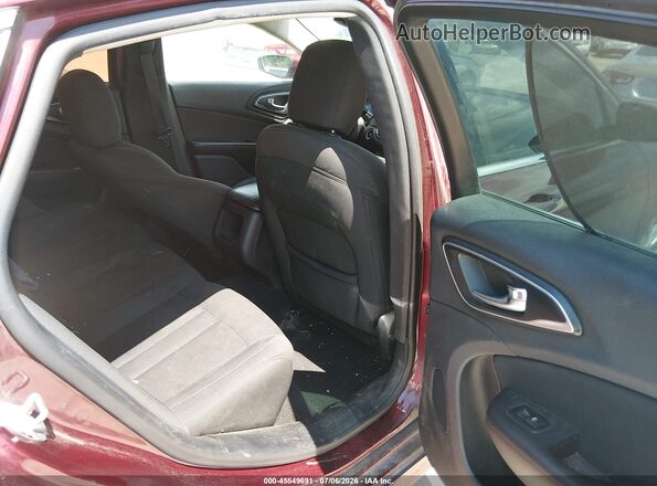 1C3CCCAG9GN155794 2016 CHRYSLER 200 Бордовый Вид наклейки с VIN-кодом