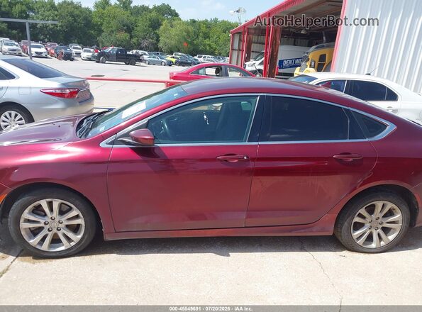 1C3CCCAG9GN155794 2016 CHRYSLER 200 Бордовый Панорамный вид салона 360°