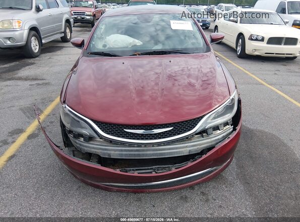 1C3CCCAGXHN503247 2017 CHRYSLER 200 Red Vista frontal