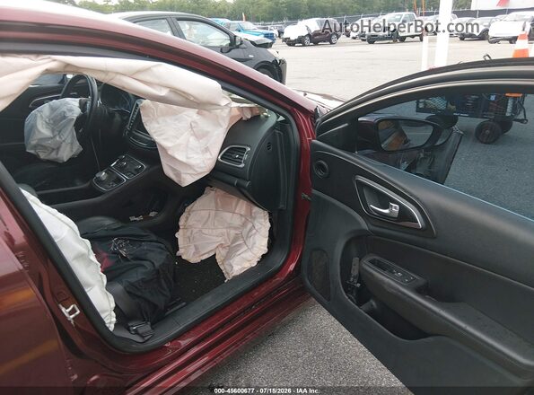 1C3CCCAGXHN503247 2017 CHRYSLER 200 Red Vista interior delantera