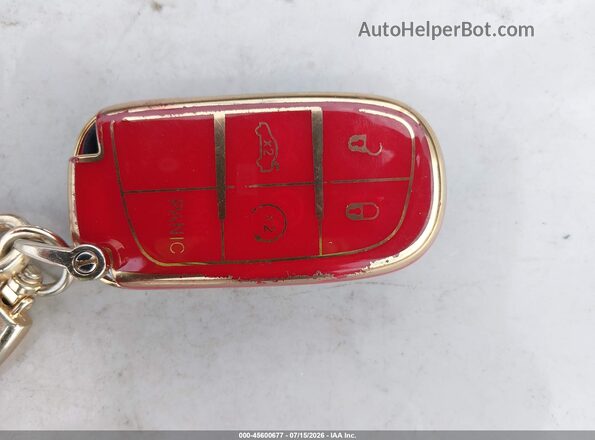 1C3CCCAGXHN503247 2017 CHRYSLER 200 Red Vista del salpicadero