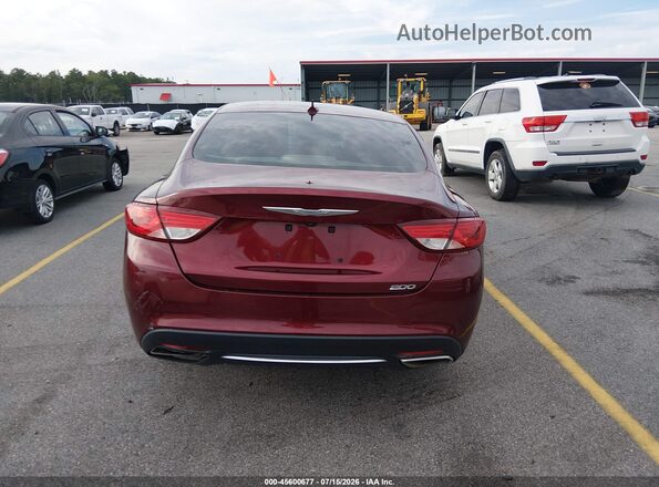 1C3CCCAGXHN503247 2017 CHRYSLER 200 Red 