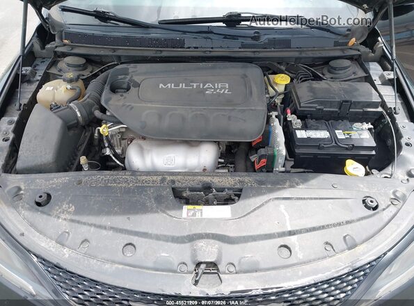 1C3CCCBB0GN132469 2016 CHRYSLER 200 Black უკანა ხედი