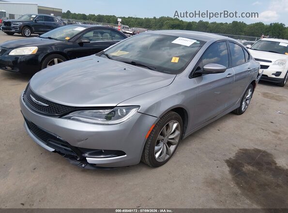 1C3CCCBB1GN118094 2016 CHRYSLER 200 Серебряный Передняя левая четверть