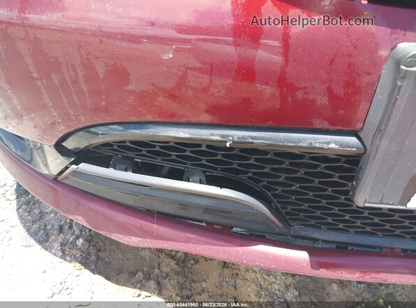 1C3CCCBB1GN127751 2016 CHRYSLER 200 Burgundy Widok zestawu wskaźników