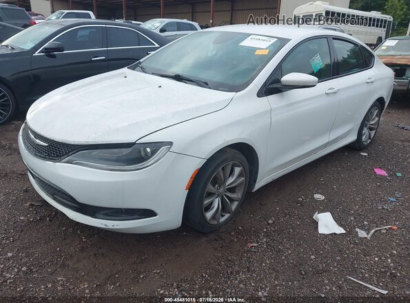 1C3CCCBB4GN128666 2016 CHRYSLER 200 White Առջևի ձախ երեք քառորդ տեսարան