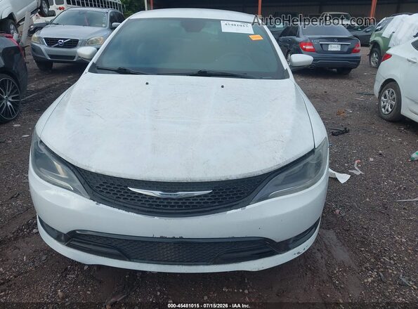 1C3CCCBB4GN128666 2016 CHRYSLER 200 White Դիմացի տեսք