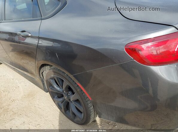 1C3CCCBB5GN121483 2016 CHRYSLER 200 Серый Вид задней части салона
