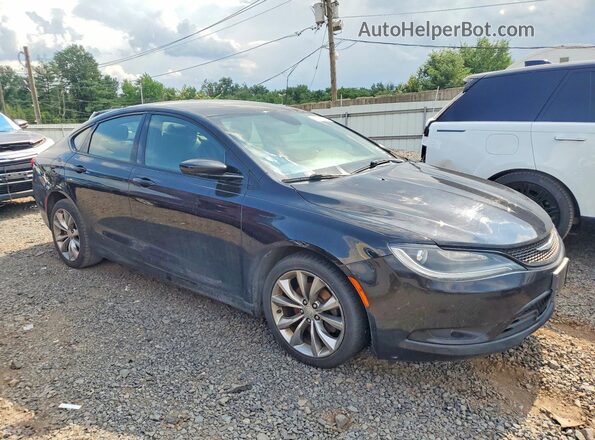 1C3CCCBB7GN145669 2016 CHRYSLER 200 Black Առջևի աջ