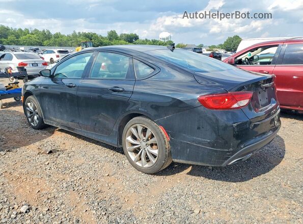 1C3CCCBB7GN145669 2016 CHRYSLER 200 Black Հետևի ձախ