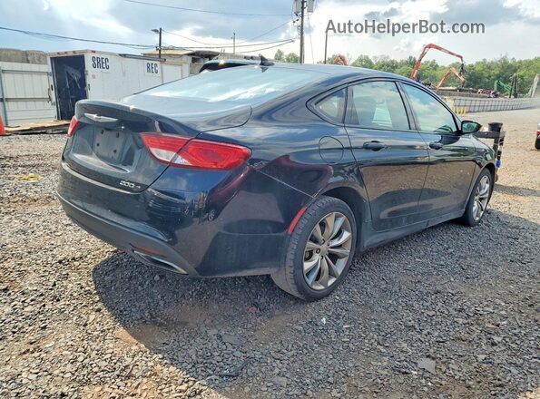 1C3CCCBB7GN145669 2016 CHRYSLER 200 Black Հետևի աջ