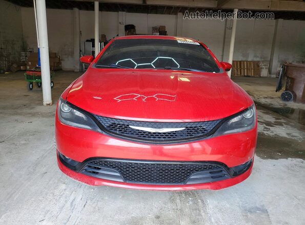 1C3CCCBB7GN158227 2016 CHRYSLER 200 Red Vista frontal
