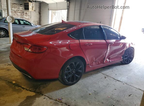 1C3CCCBB7GN158227 2016 CHRYSLER 200 Red Trasero derecho