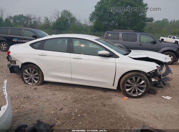 1C3CCCBB9GN146662 2016 CHRYSLER 200 White Widok wnętrza z tyłu