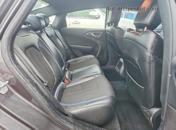 1C3CCCBG3GN157331 2016 CHRYSLER 200 Серый Вид задних сидений