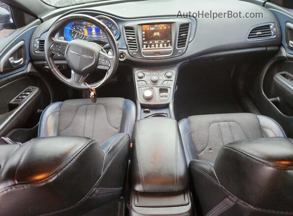 1C3CCCBG3GN157331 2016 CHRYSLER 200 Серый Вид панели приборов