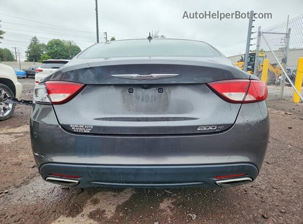 1C3CCCBG3GN157331 2016 CHRYSLER 200 Серый Вид сзади