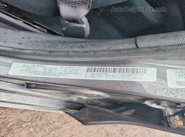 1C3CCCBG3GN157331 2016 CHRYSLER 200 Серый Вид подкапотного пространства