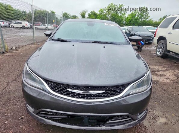 1C3CCCBG3GN157331 2016 CHRYSLER 200 Серый Вид спереди