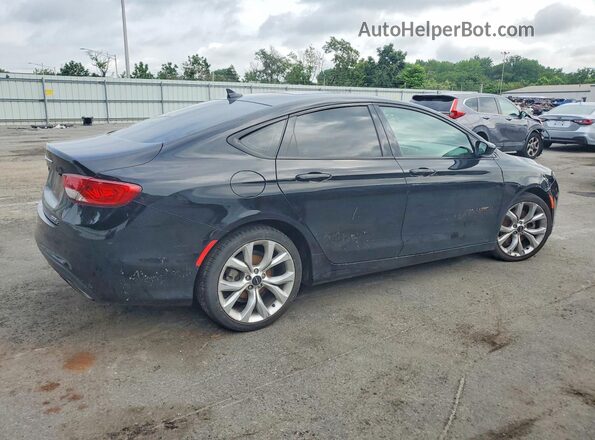 1C3CCCBG6GN109404 2016 CHRYSLER 200 Black Tył prawy