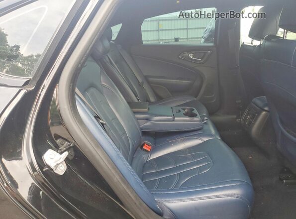 1C3CCCBG6GN109404 2016 CHRYSLER 200 Black Widok tylnych siedzeń