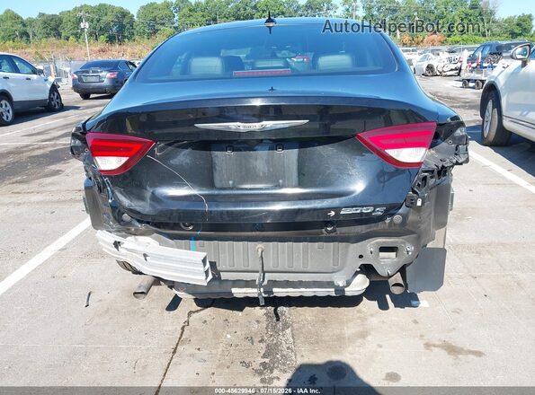 1C3CCCBGXGN147296 2016 CHRYSLER 200 Black 