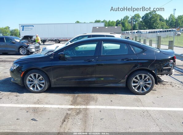 1C3CCCBGXGN147296 2016 CHRYSLER 200 Black 