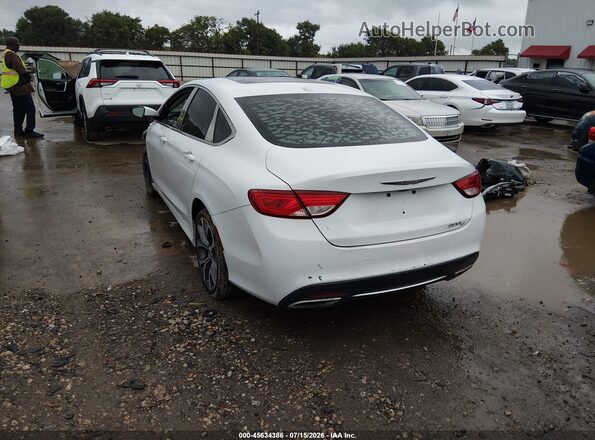 1C3CCCCG1GN163434 2016 CHRYSLER 200 White უკანა მარცხენა