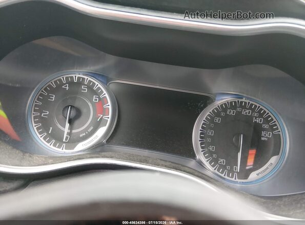 1C3CCCCG1GN163434 2016 CHRYSLER 200 White უკანა სავარძლების ხედი