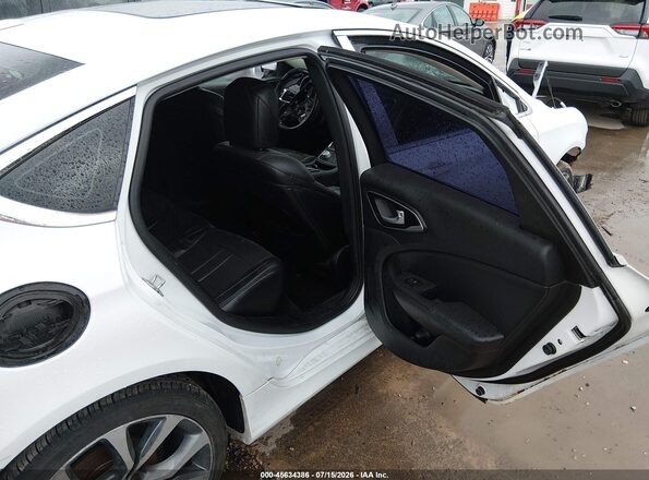 1C3CCCCG1GN163434 2016 CHRYSLER 200 White VIN კოდის სტიკერის ხედი